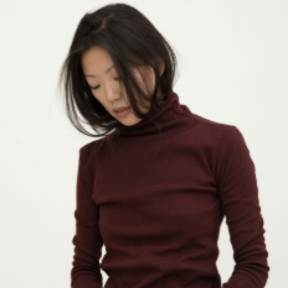 Elizabeth Suzann Tops - Elizabeth Suzann Long Sleeve Louise Funnel Neck